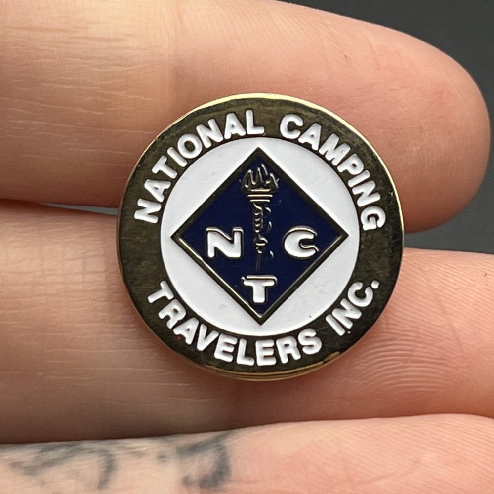 National Camping Travelers‎ Incorporated Lapel Hat Pin